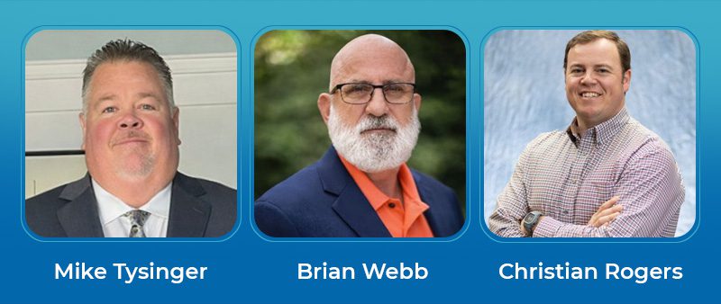 Concrete Supply Co. Announces Leadership Promotions of Mike Tysinger, Brian Webb, and Christian Rogers