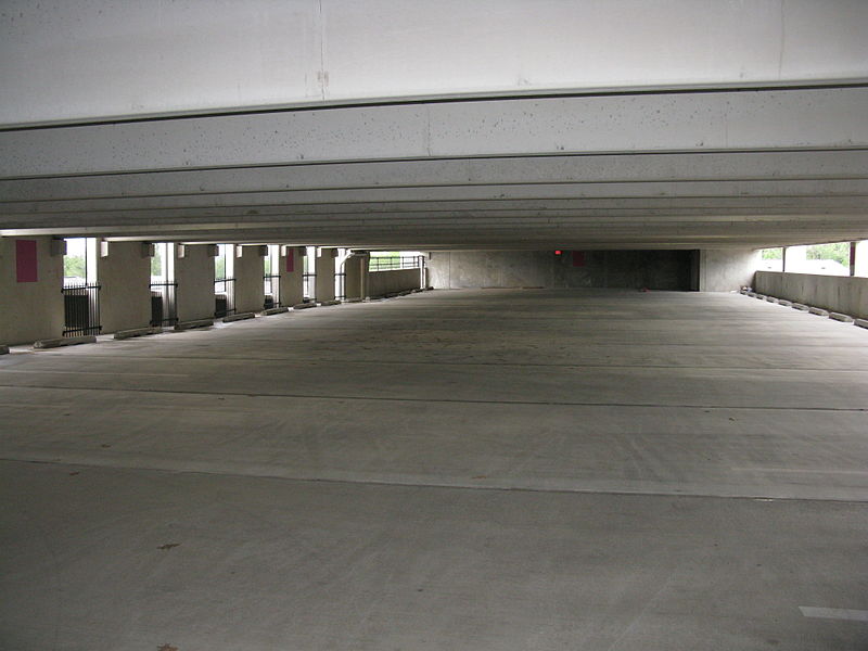 concrete parking deck