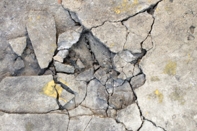 concrete cracks