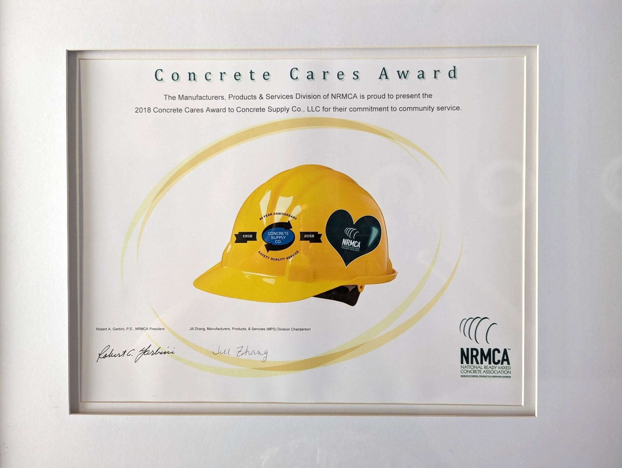 Concrete Award
